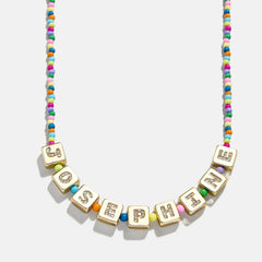 Beaded Kids' Custom Necklace - Multi