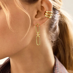 18K Gold Vanessa Earrings - Gold