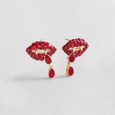 Bite Back Vampire Earrings