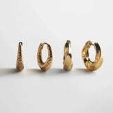 Beverly Waterproof Earring Set - Gold