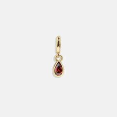 Birthstone Cluster Charm - Ruby