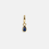 Birthstone Cluster Charm - Sapphire