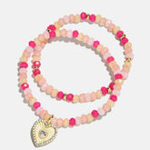Bead Party Kids Bracelet Set - Heart