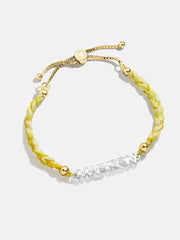 Acrylic Kids' Custom Nameplate Bracelet - Clear