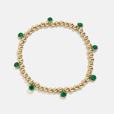 Birthstone Pisa Bracelet - Emerald