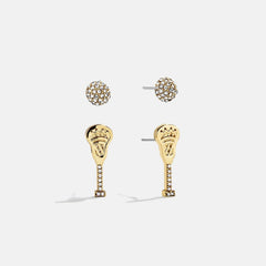 Around The World Earring Set - Lacrosse