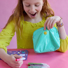 All Smiles Kids’ Jewelry Storage Pouch - Smiley