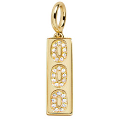Angel Number Cluster Charm - 000