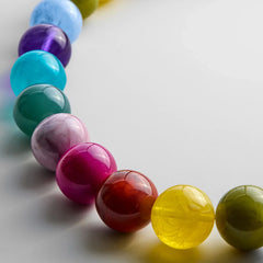 Jane Beaded Necklace - Multi Bead