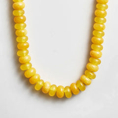 Joyce Semi-Precious Beaded Necklace - Citrine