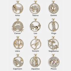 Andrea Zodiac Necklace - Taurus