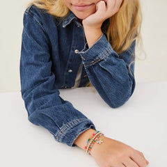 Bead Party Kids Bracelet Set - Flower