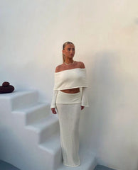 Azaria Textured Two-Piece Set