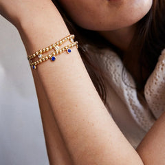 Birthstone Pisa Bracelet - Crystal