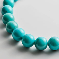 Jane Beaded Necklace - Turquoise Bead