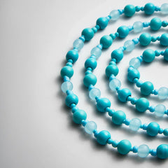 Charlotte Semi-Precious Necklace - Turquoise Bead