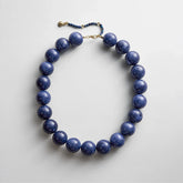 Jane Beaded Necklace - Lapis