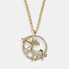 Andrea Zodiac Necklace - Sagittarius