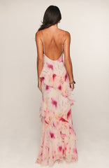 Champagne Garden Maxi Dress