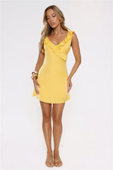 Citria Mini Dress Yellow