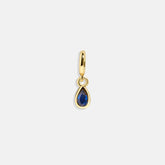 Birthstone Cluster Charm - Sapphire
