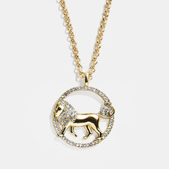 Andrea Zodiac Necklace - Leo