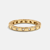 18K Gold Mabel Ring - Gold/Pavé