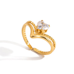 Ivelisse Solitaire Ring 18K Gold