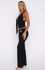 If You Need My Love Pants Black