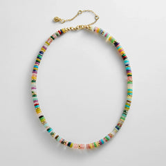Amaris Semi-Precious Beaded Necklace - Multi