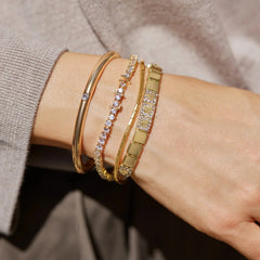 Angel Number Tile Bracelet - 666