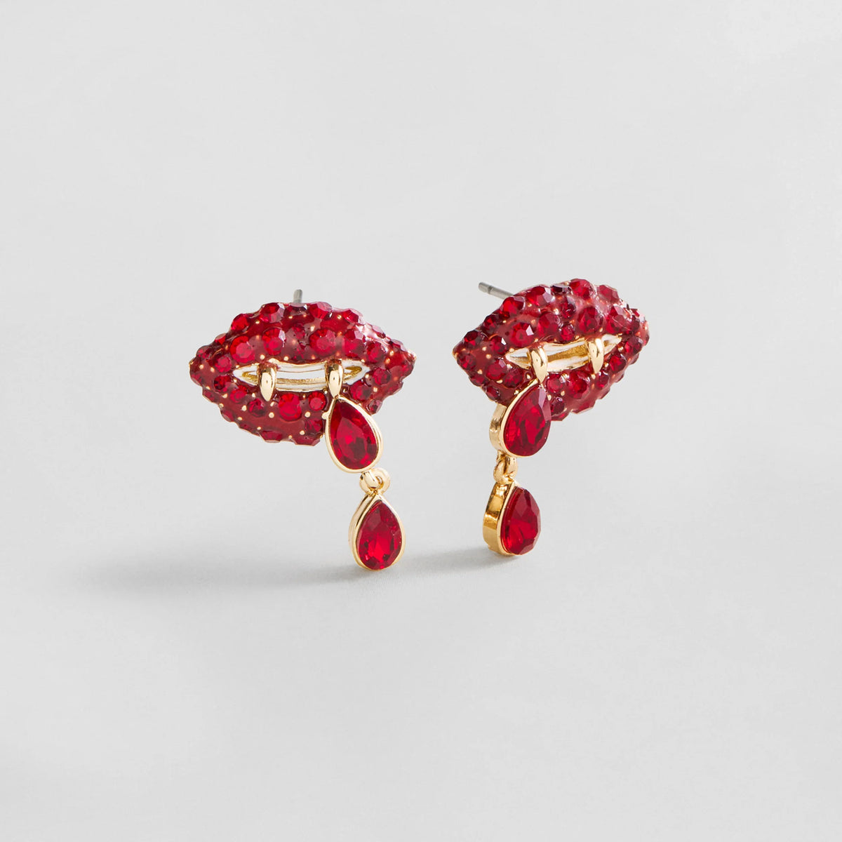 Bite Back Vampire Earrings