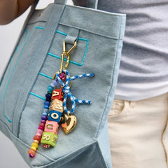 Amour Heart Bag Charm - Multi