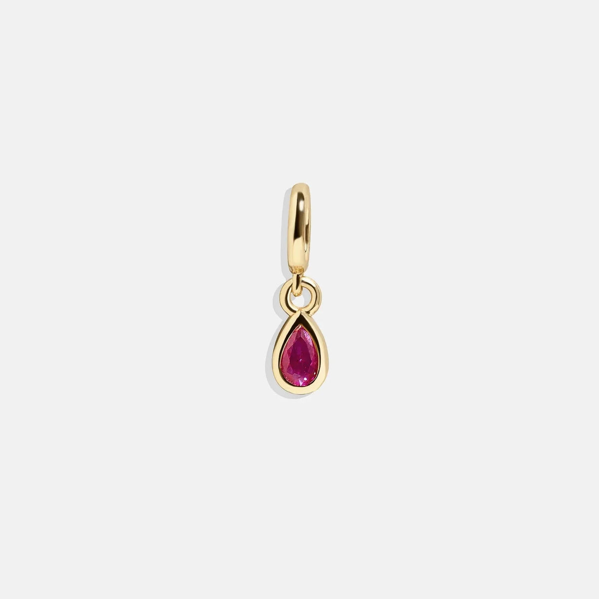 Birthstone Cluster Charm - Garnet