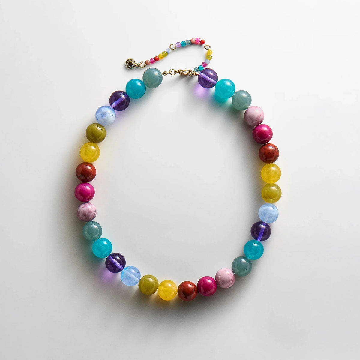 Mini Jane Beaded Necklace - Multi Bead