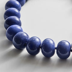 Joan Semi-Precious Necklace - Lapis