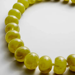 Joan Semi-Precious Necklace - Olive