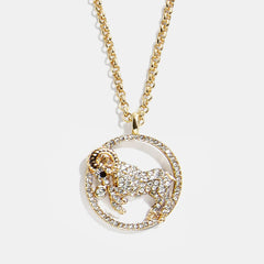 Andrea Zodiac Necklace - Aries