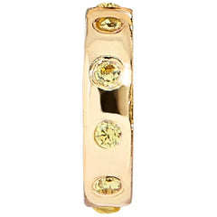 14K Gold Birthstone Charm Beads - Topaz