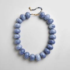 Joan Semi-Precious Necklace - Blue Sodalite