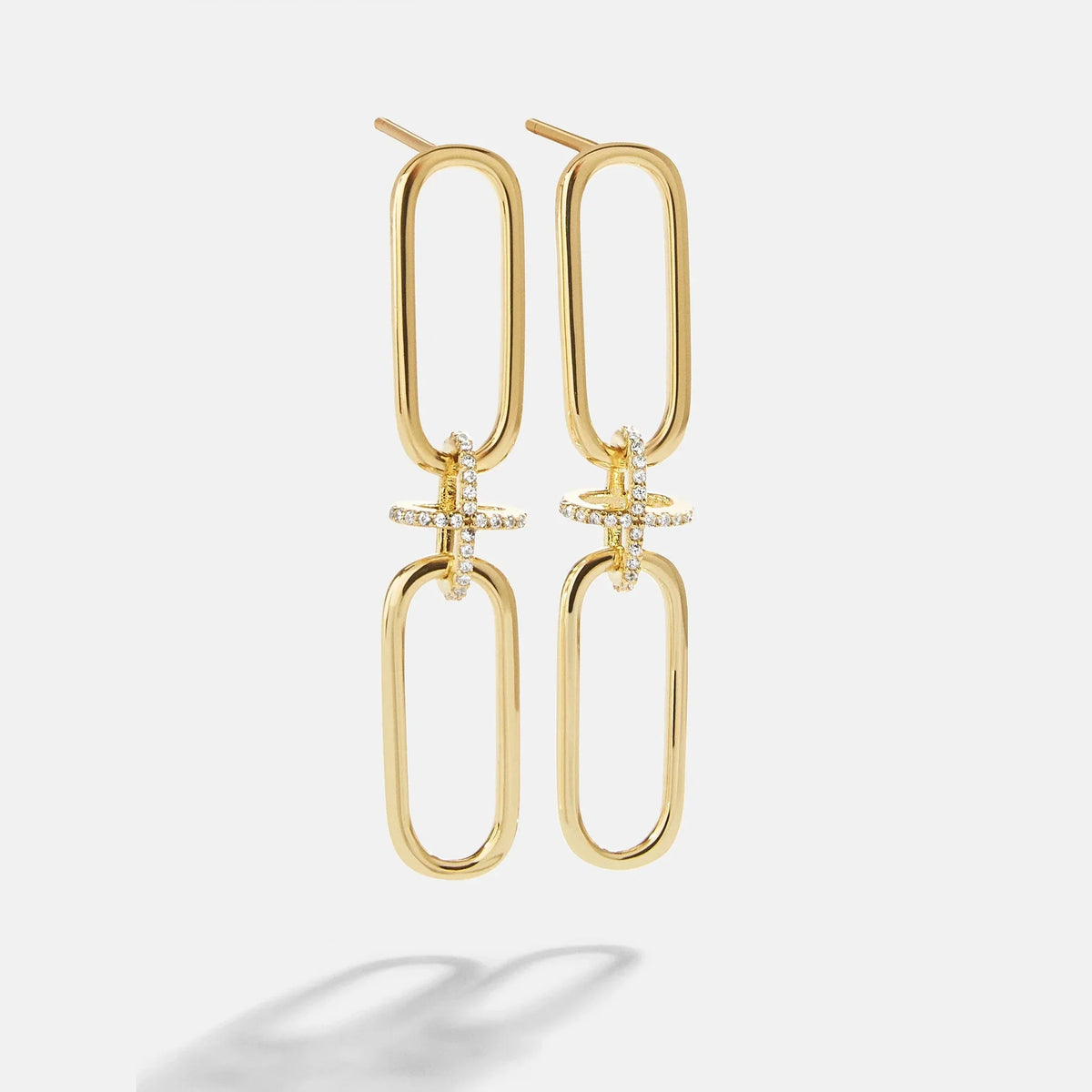 18K Gold Vanessa Earrings - Gold
