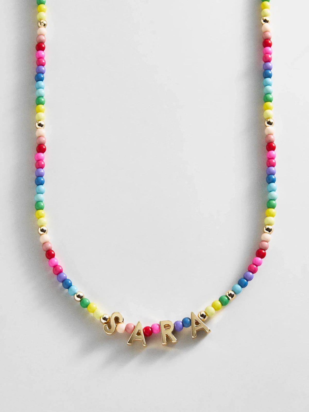 Bead Mine Kids’ Custom Name Necklace - Multi