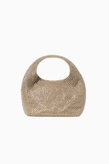 Loeffler Randall Kenzie Mini Gold Bucket Clutch