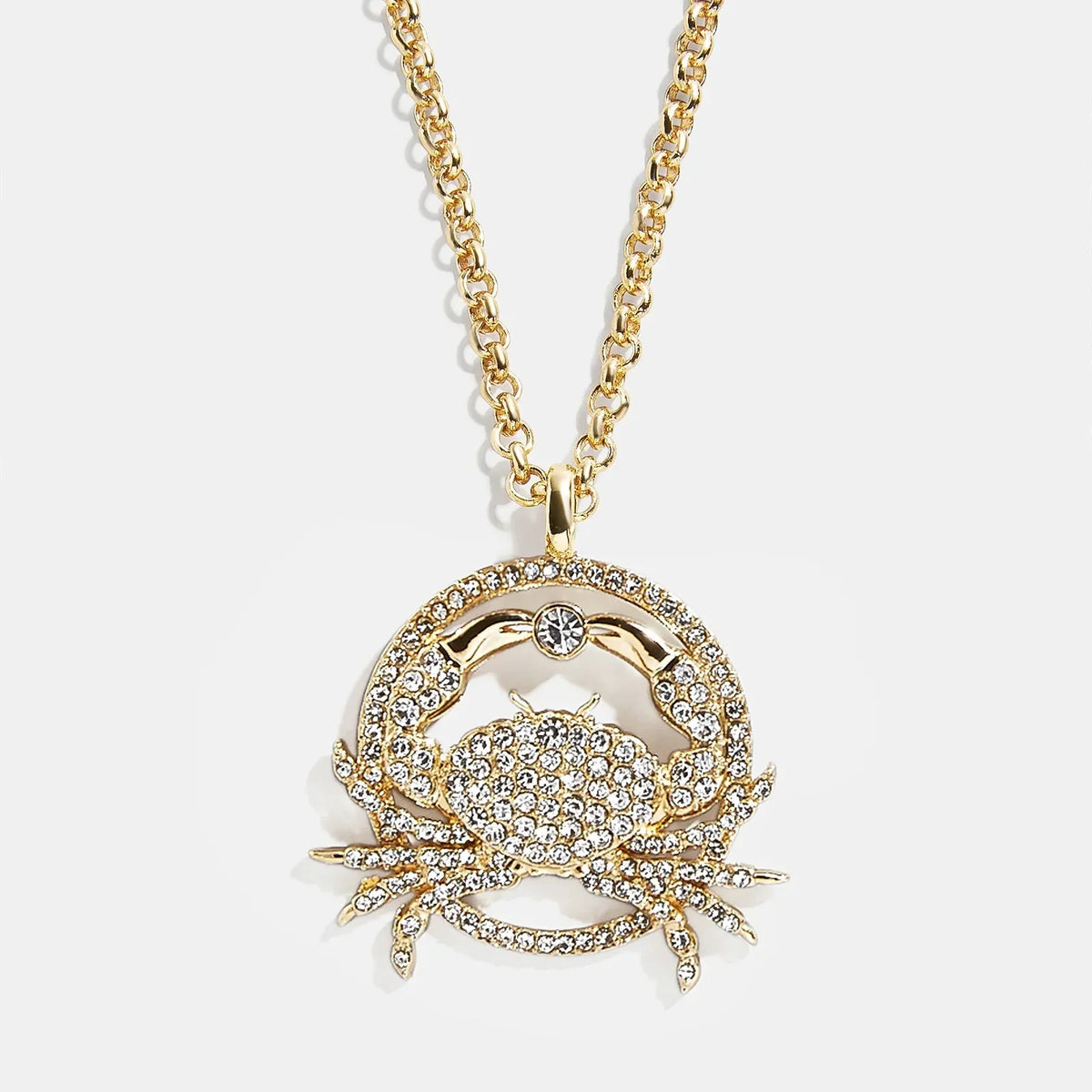 Andrea Zodiac Necklace - Cancer