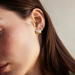 14K Gold Just For Fun Earrings - Camera