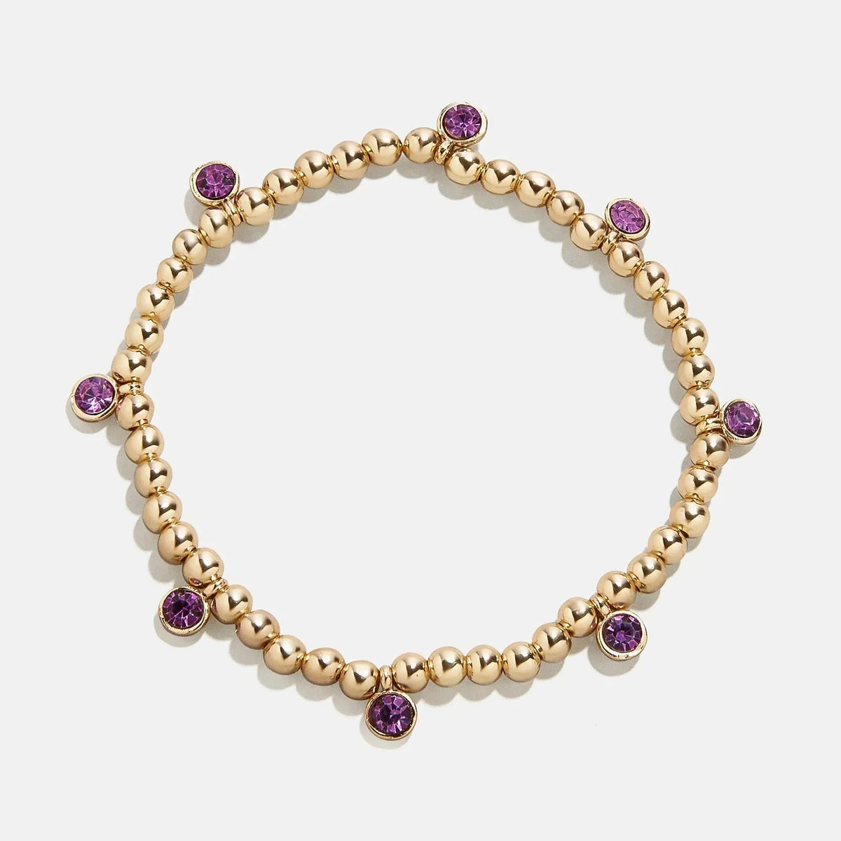 Birthstone Pisa Bracelet - Amethyst