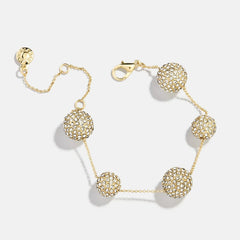 Blair Bracelet - Gold/Pavé