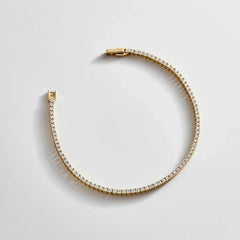 Billie Gold Tennis Bracelet - Gold Plated Brass