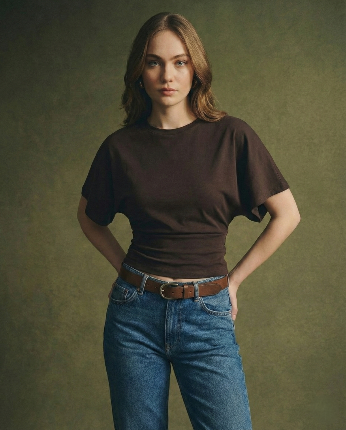 Drape Cotton Tee