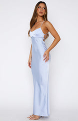 Azure Grace Maxi Dress